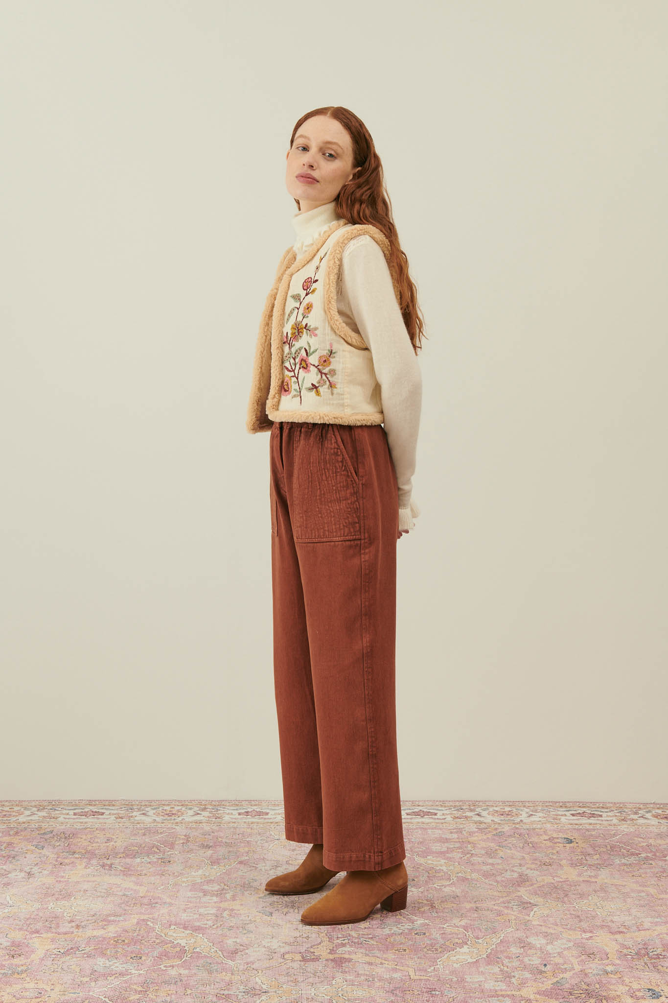 Damska kamizelka jesienna zimowa louise misha