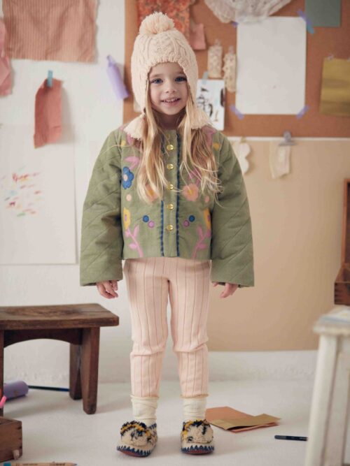 legginsy różowe moldavia blush
