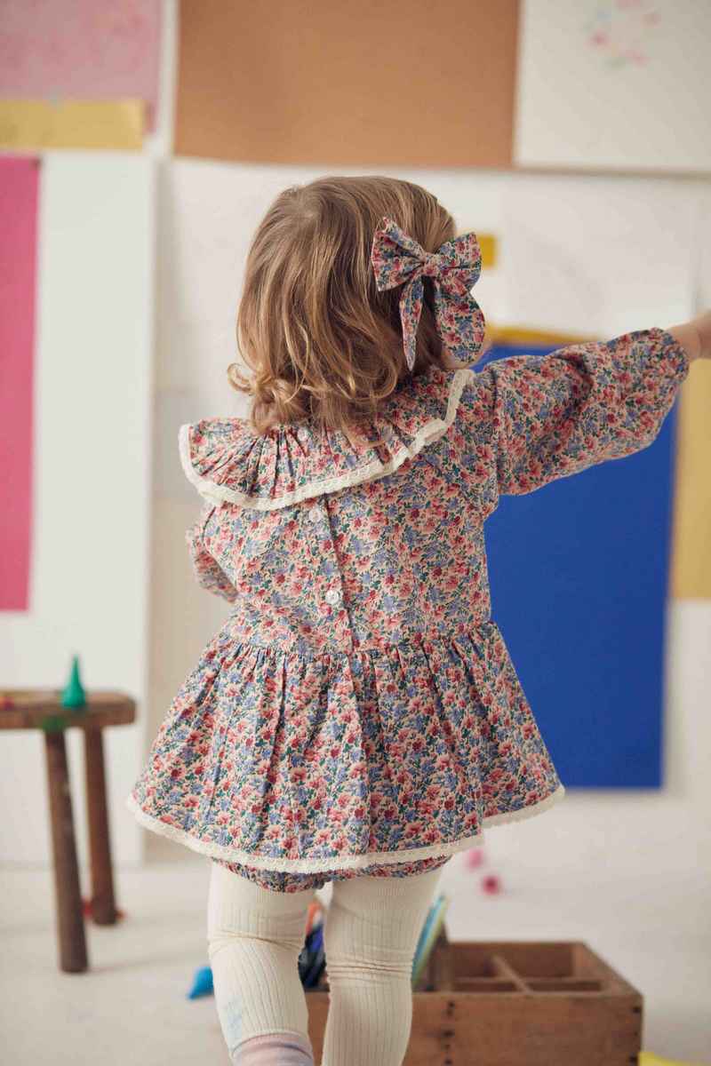 rompers body w kwiatki louise misha francuskie