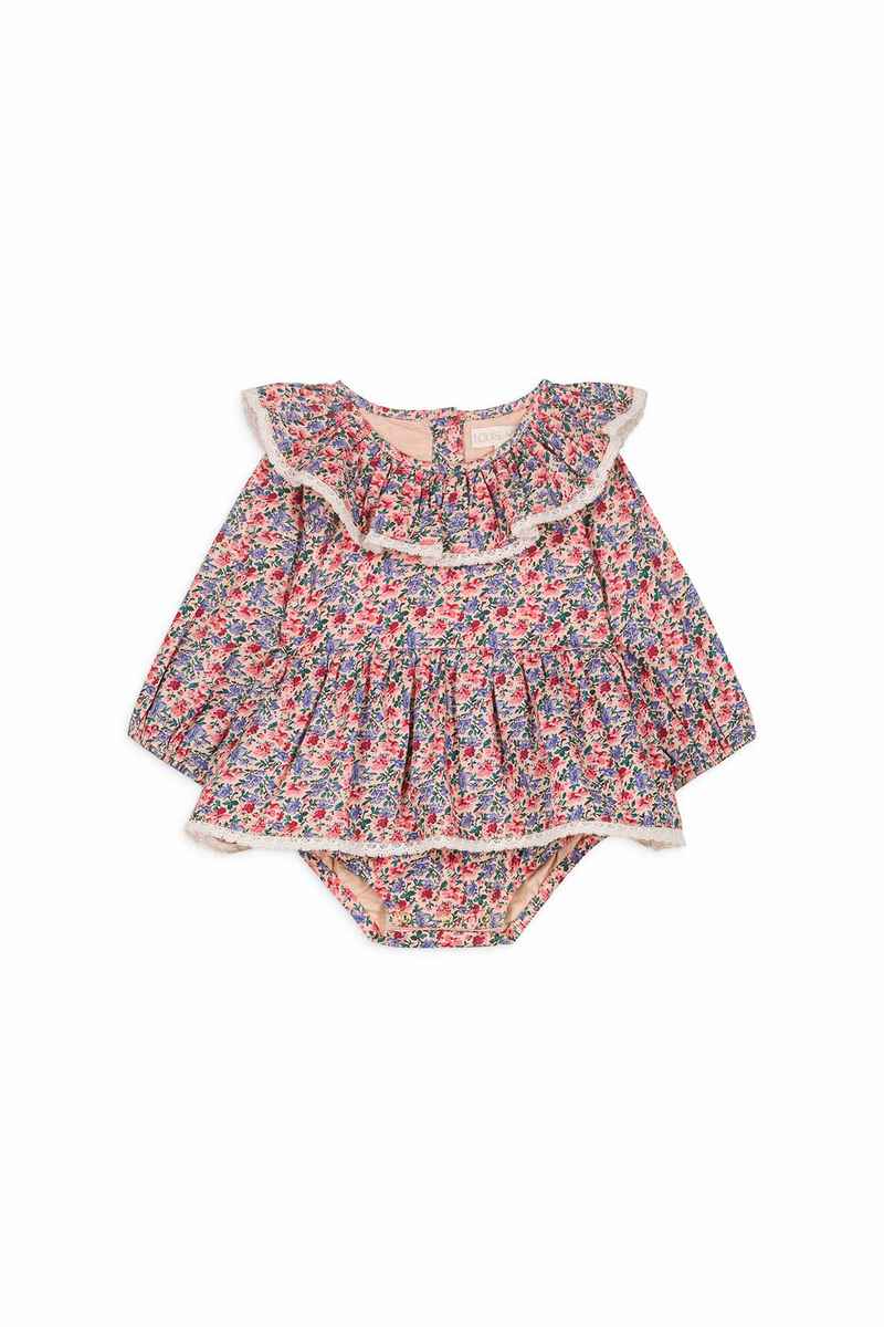 rompers india louise misha w kwiatki blush floral world