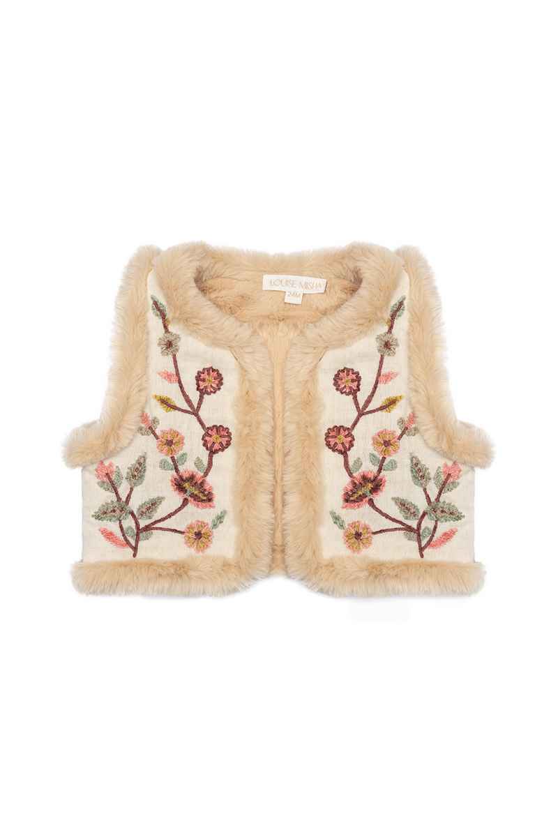 kamizelka bez rękawków na zimę louise misha