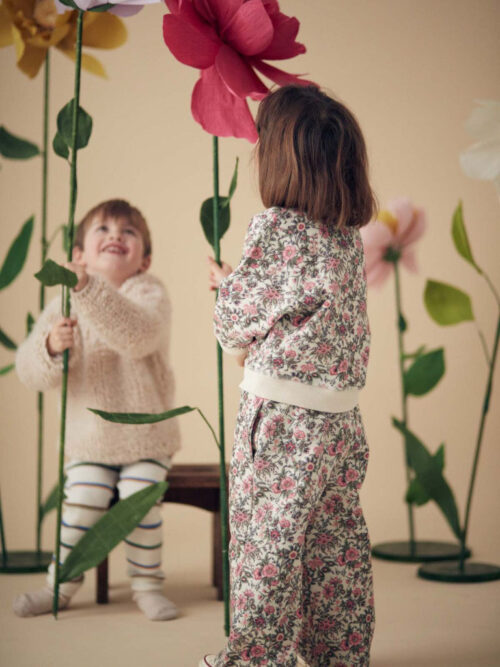 spodnie dresowe louise misha w kwiatki ysalia
