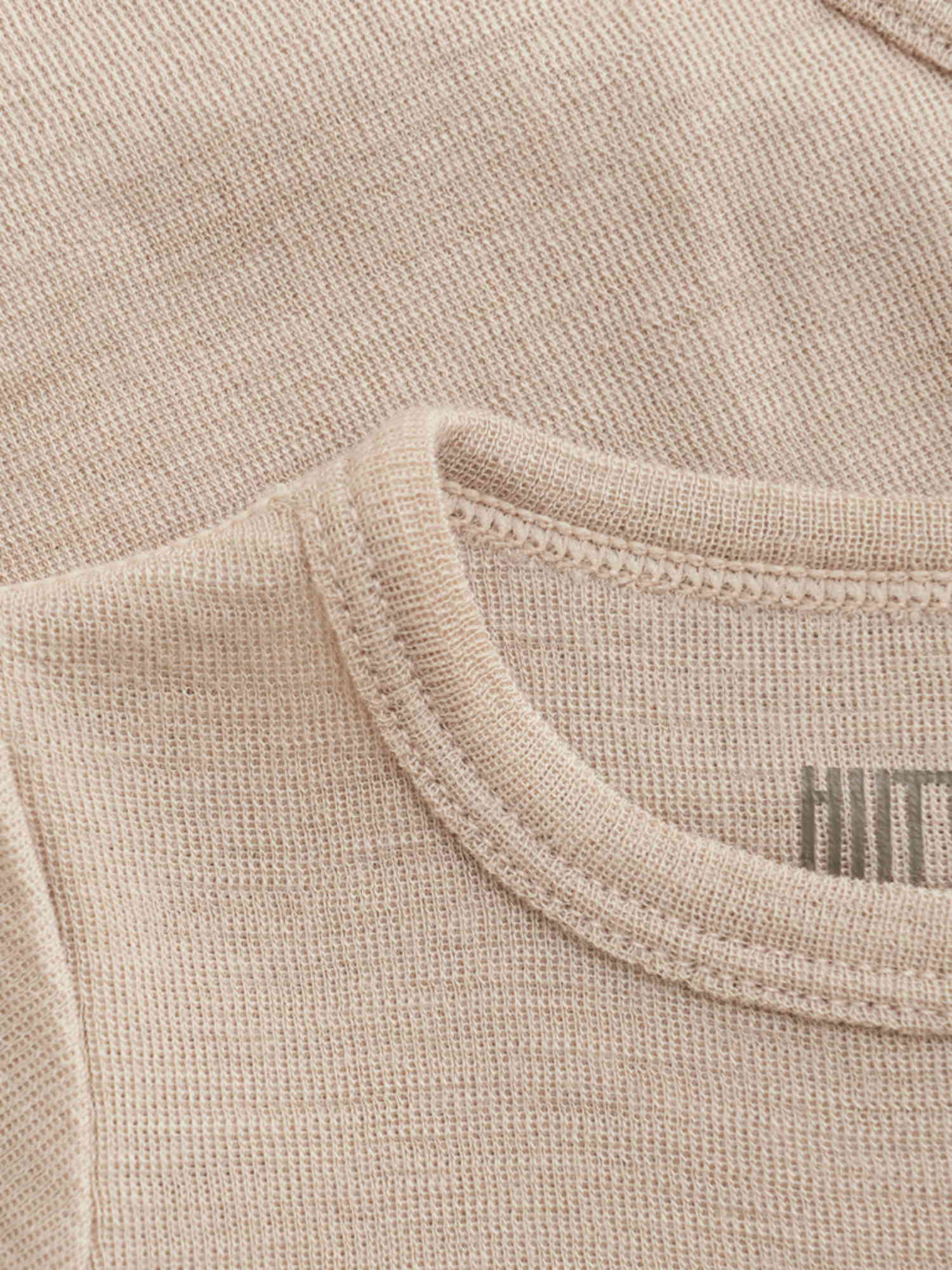 huttelihut wełniane body beżowe