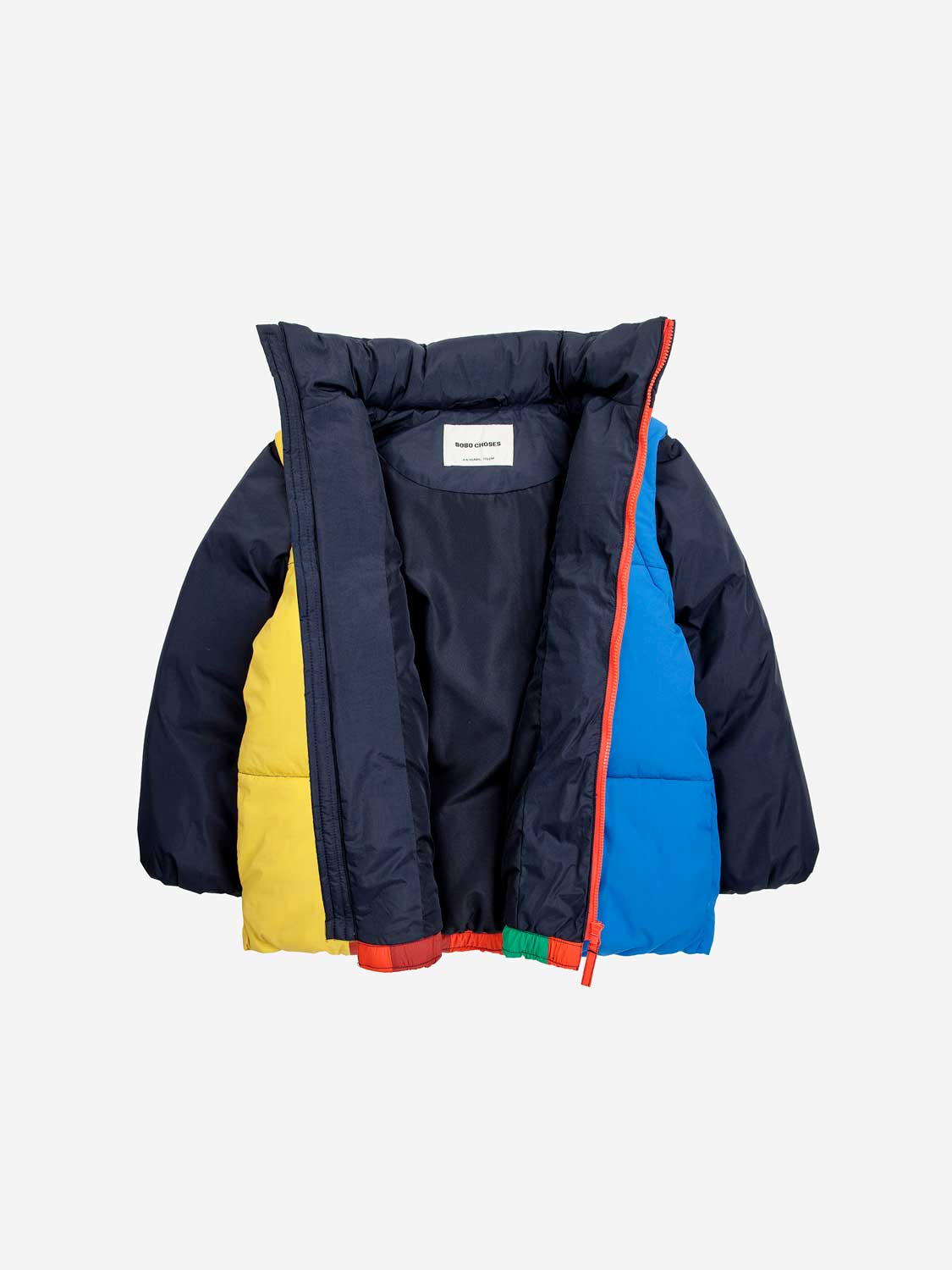 color block kurtka jesienna zimowa dziecięca