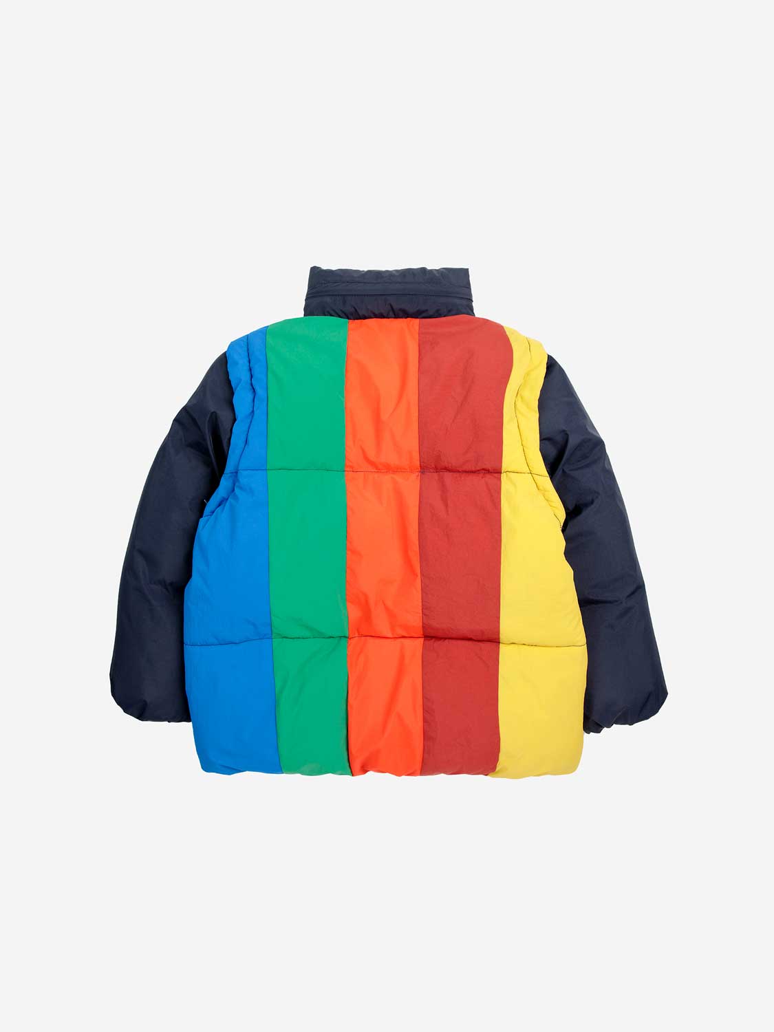 color block bobo choses kurtka ocieplana zimowa