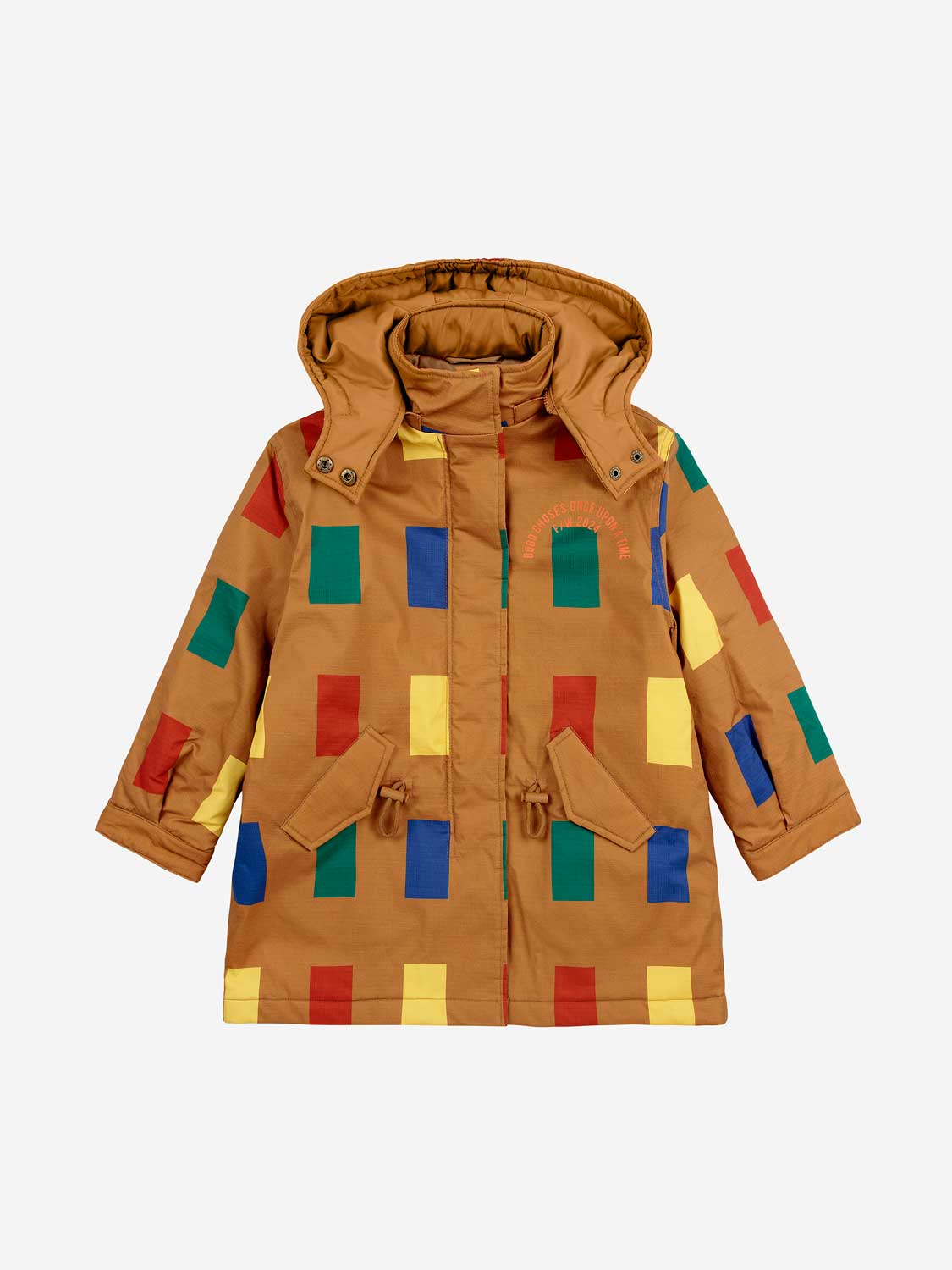 kurtka parka zimowa bobo choses color game all over