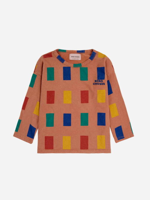 bobo choses longsleeve color game all over