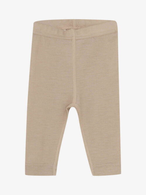 beżowe wełniane legginsy huttelihut