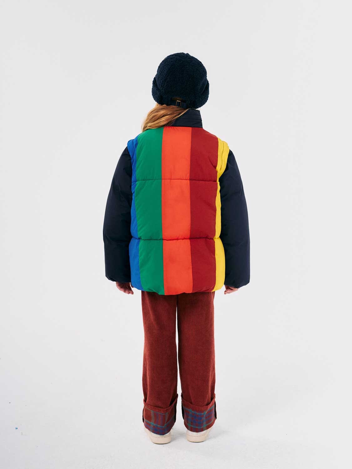 bobo choses color block kurtka zimowa
