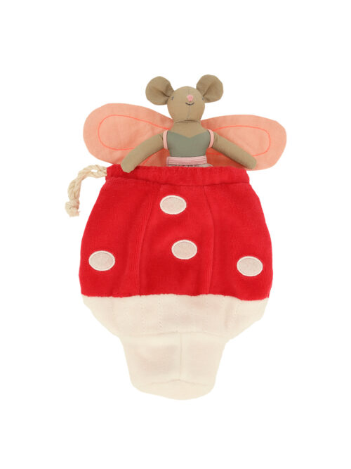 Lalka myszka Meri Meri muchomorek