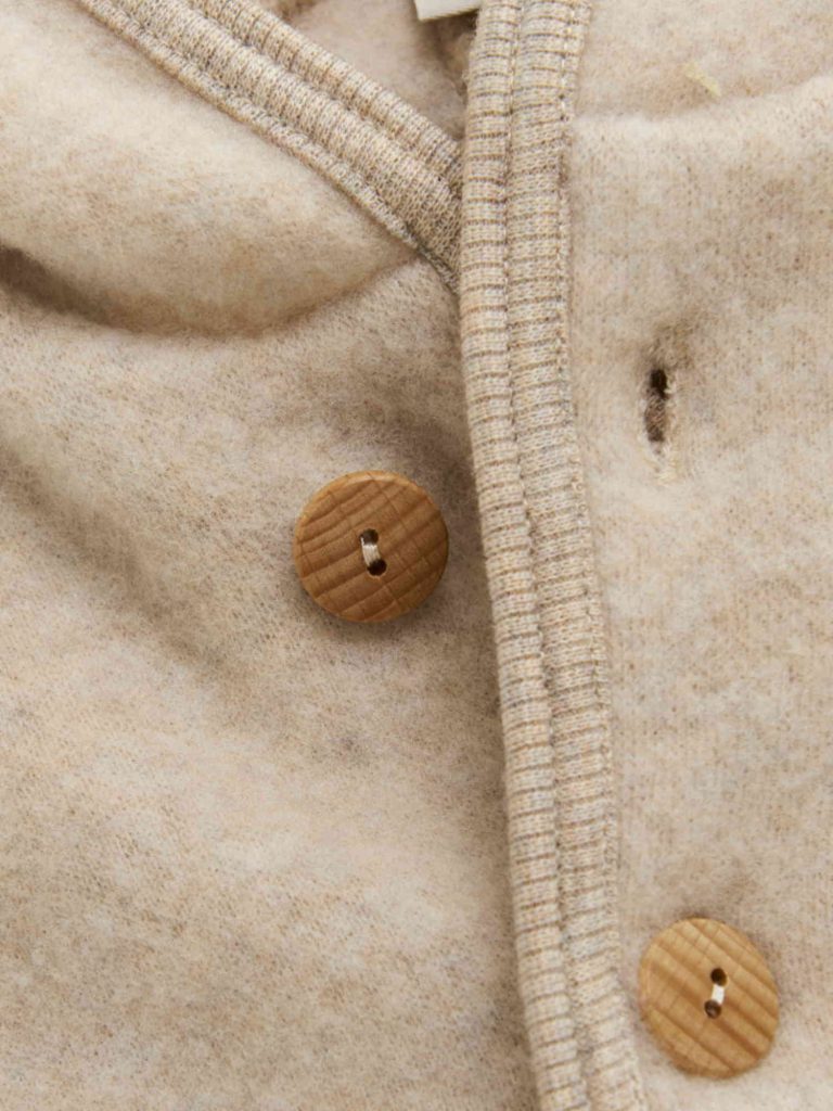 kombinezon beżowy na guziki huttelihut camel melange