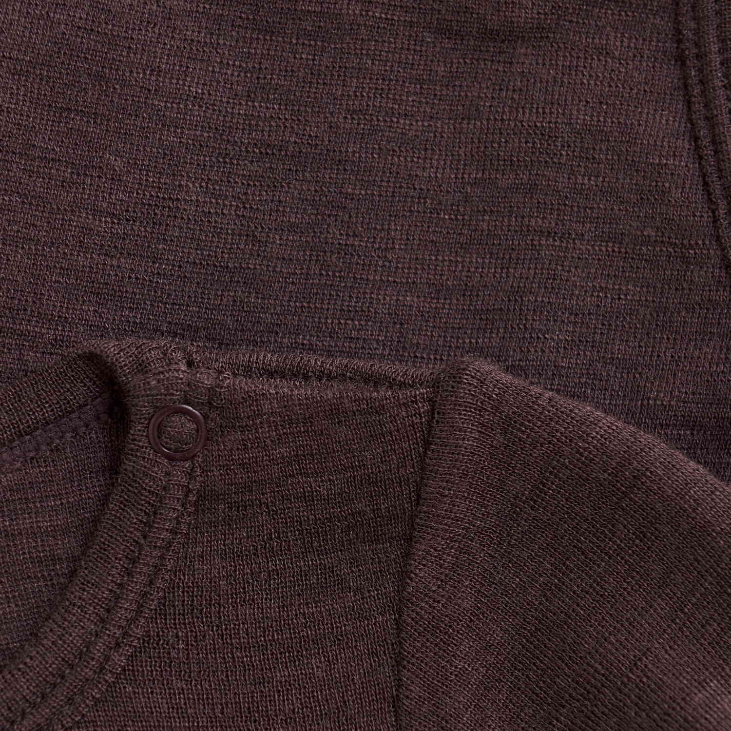 huttelihut body raisin na długi rękaw brąz