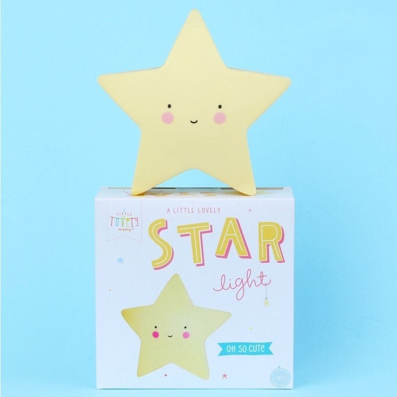 A Little Lovely Company lampka dziecięca nocna led gwiazdka