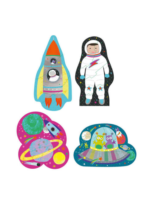 Floss & Rock puzzle dla początkujących kosmos