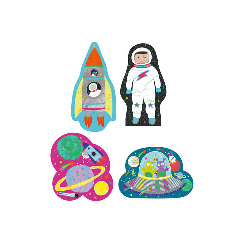 Floss & Rock puzzle dla początkujących kosmos