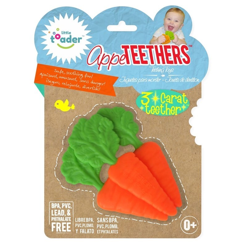 gryzak sensoryczny trzy marchewki little toader