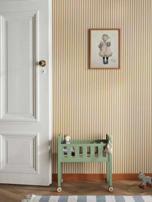 drewniane łóżko dla lalek Carl Larsson Kid's Concept