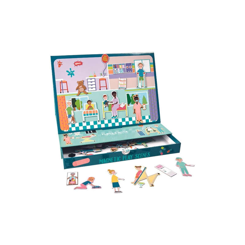 wesoły szpital układanka magnetyczna Floss & Rock