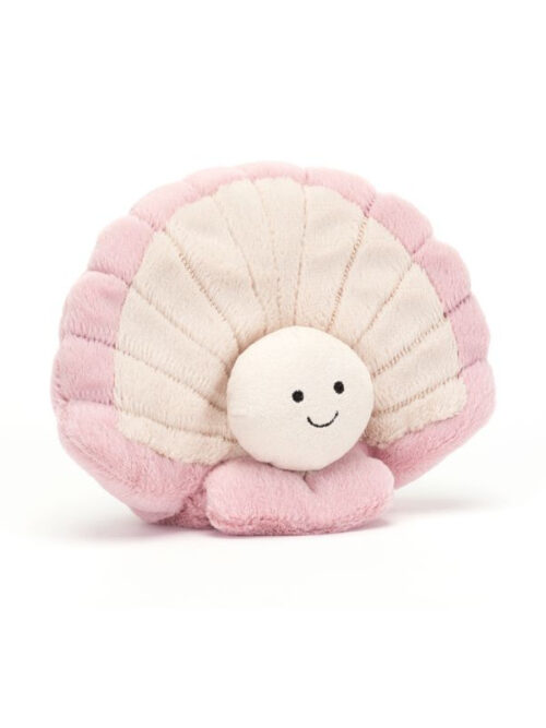 małż perełka w muszelce jellycat 19 cm