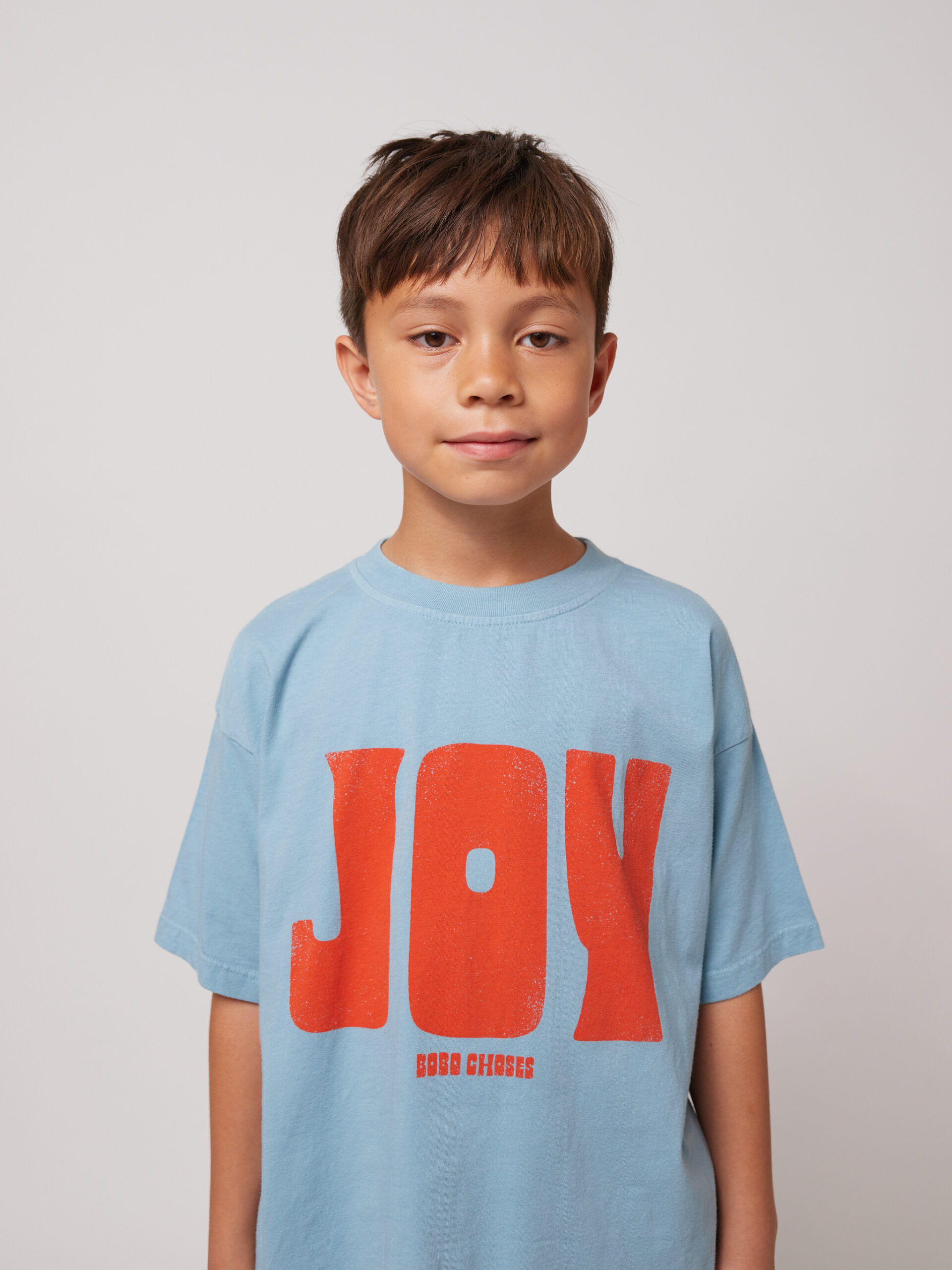 t-shirt joy niebieski bobo choses