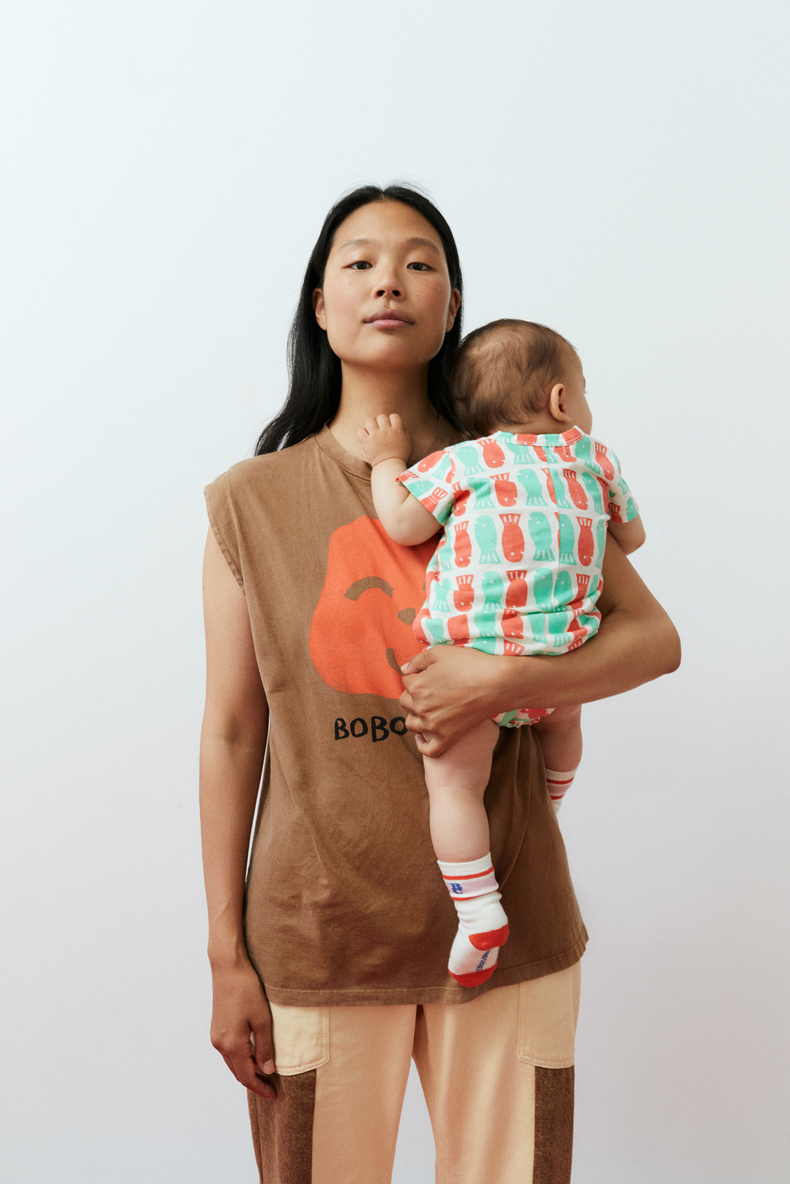 bobo choses szczęsliwa rybka rybki body na krótki rękaw