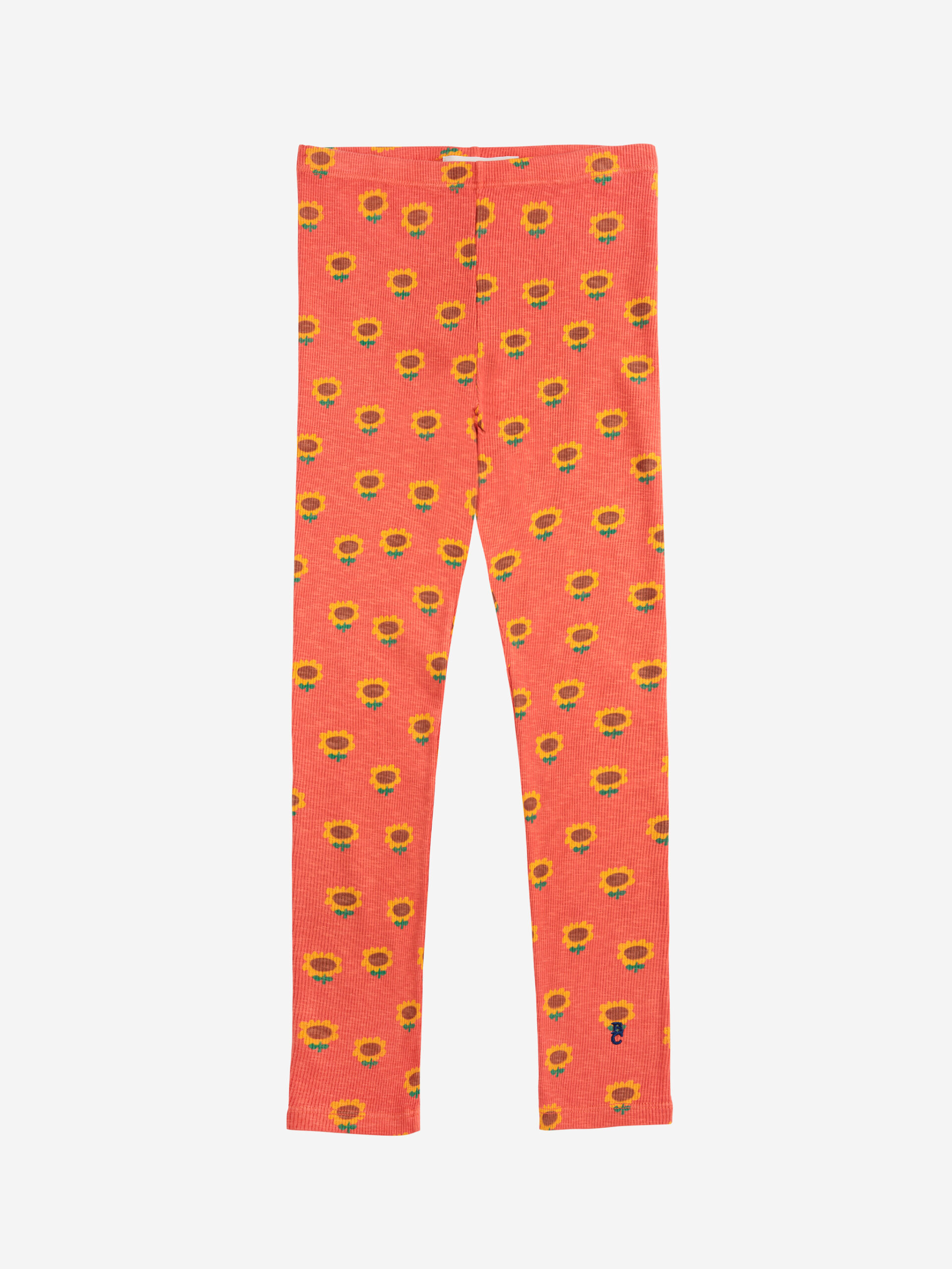 Sunflower all over leggins red legginsy bobo choses słoneczniki