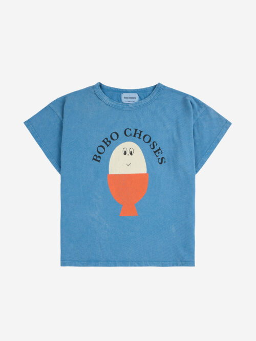 t-shirt bobo choses blue morning egg jajko jajo