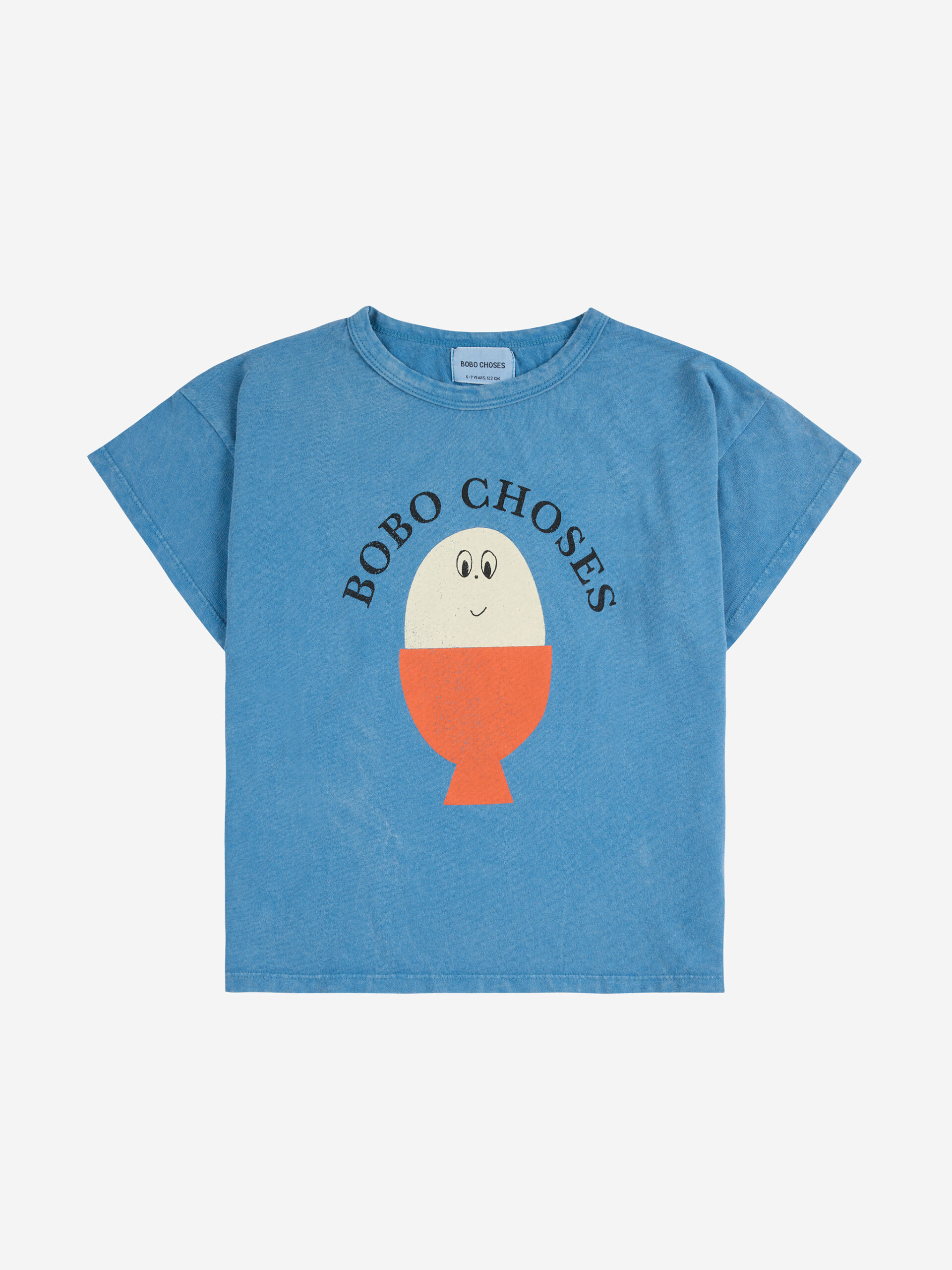 t-shirt bobo choses blue morning egg jajko jajo