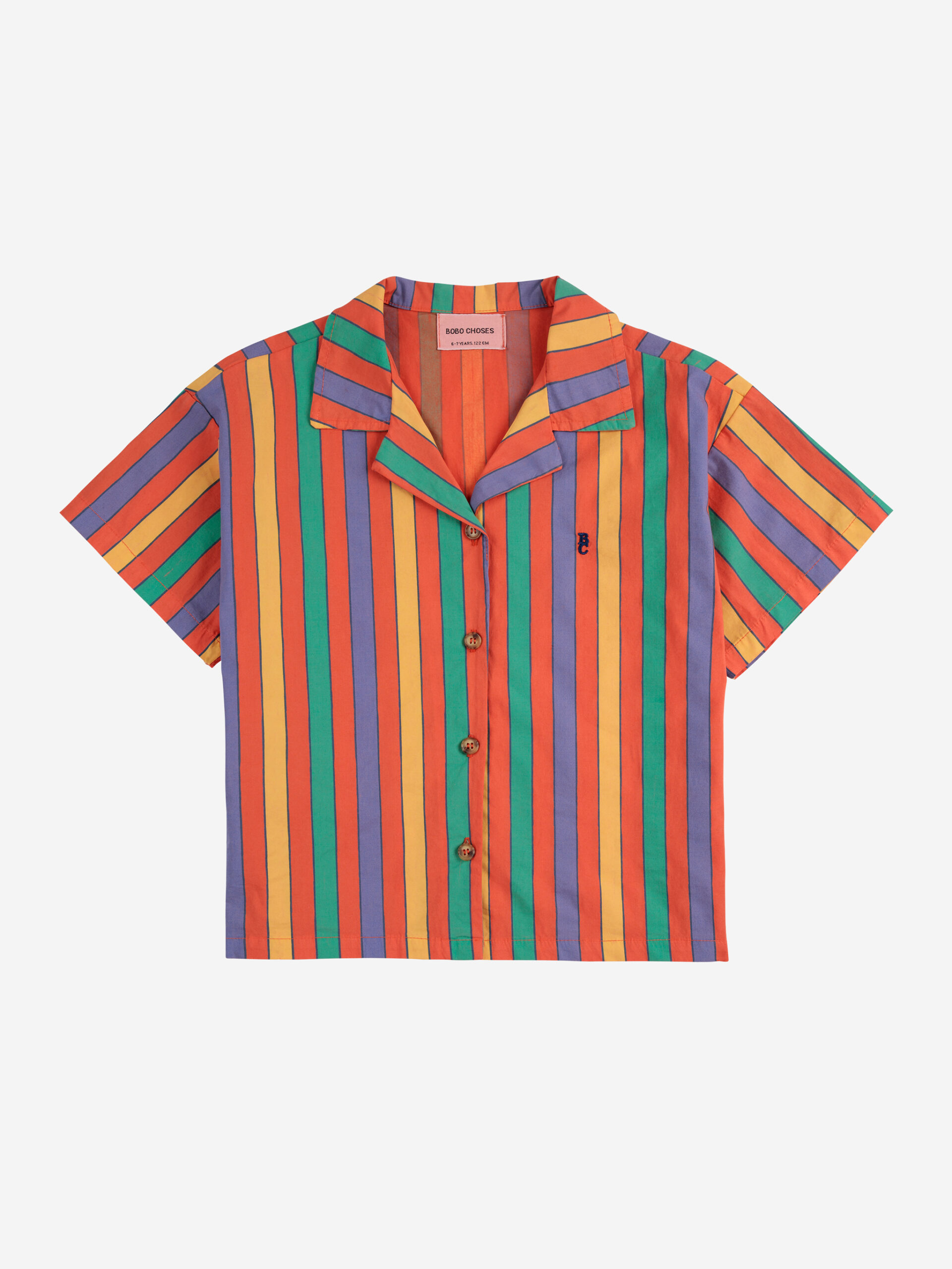 Multicolor stripes shirt koszula w paski kolorowe bobo choses