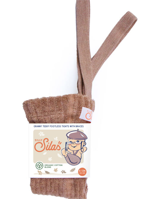 Silly Silas Granny Teddy Light Brown footless