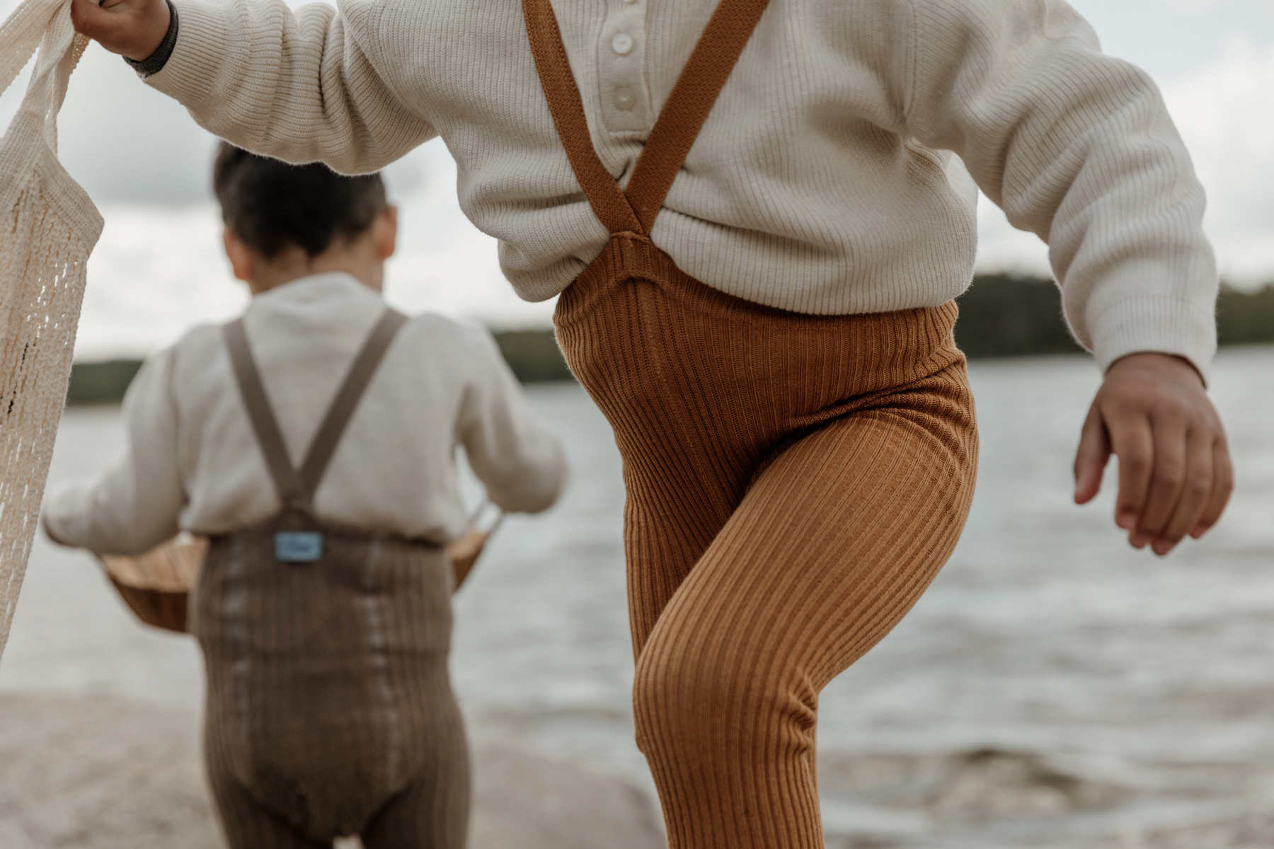 Silly Silas Hippy rajstopy z szelkami Amber na szelkach