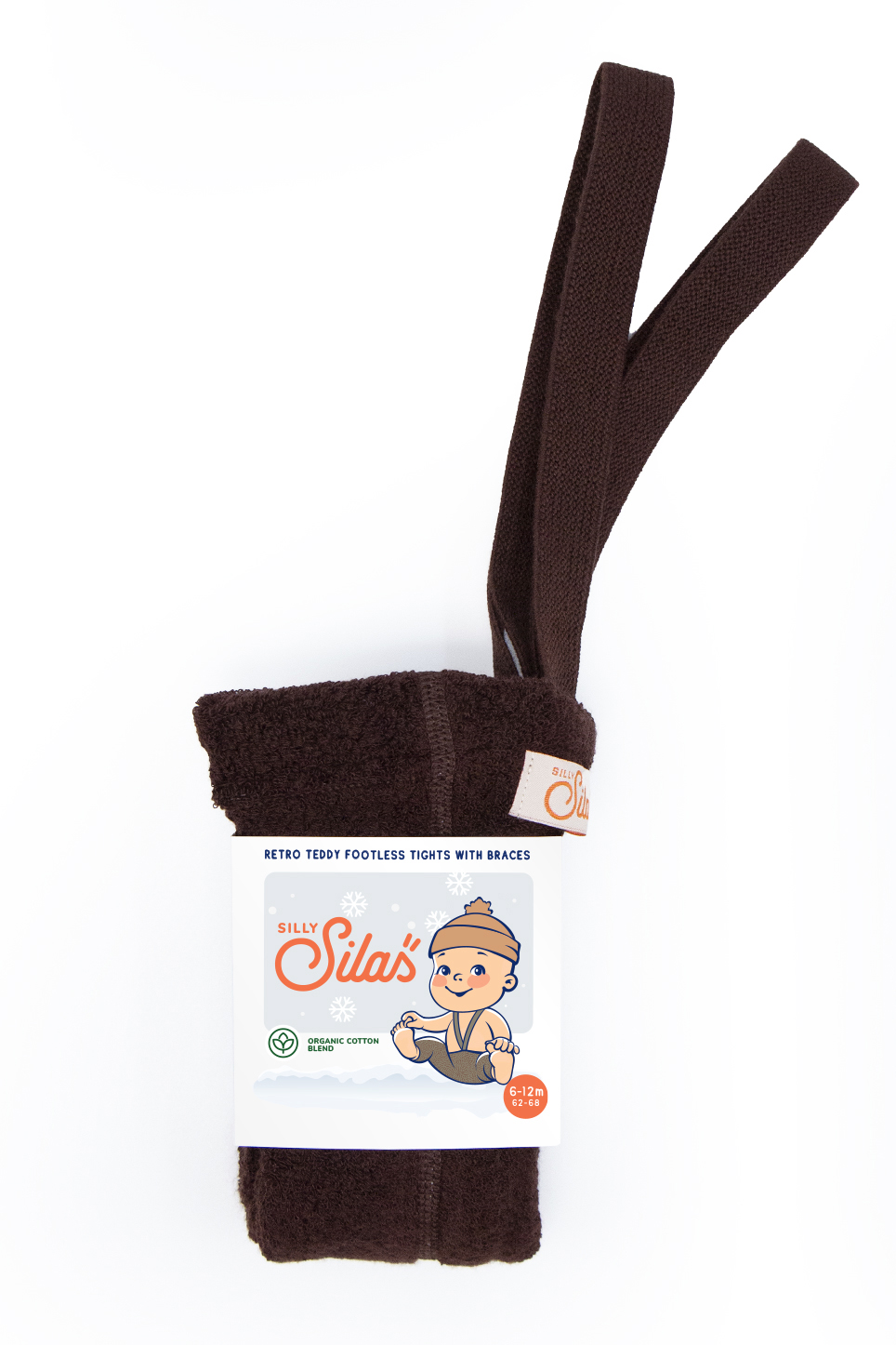 Teddy Warmy Silly Silas Chocolate Brown czekoladowe brązowe miś