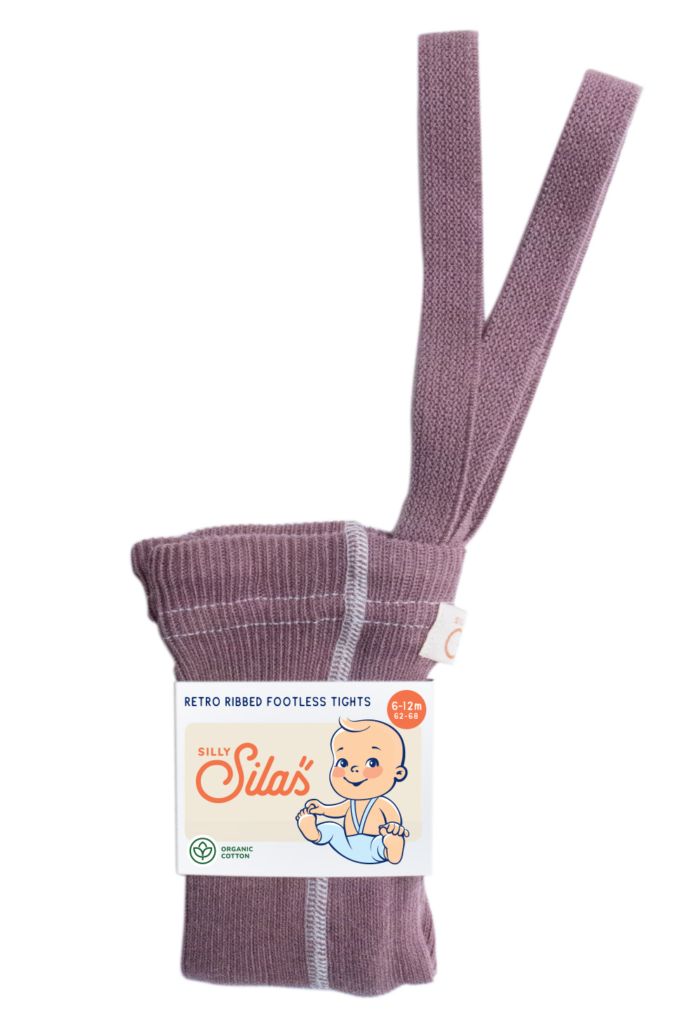 Acai Smoothie Silly Silas legginsy z szelkami retro