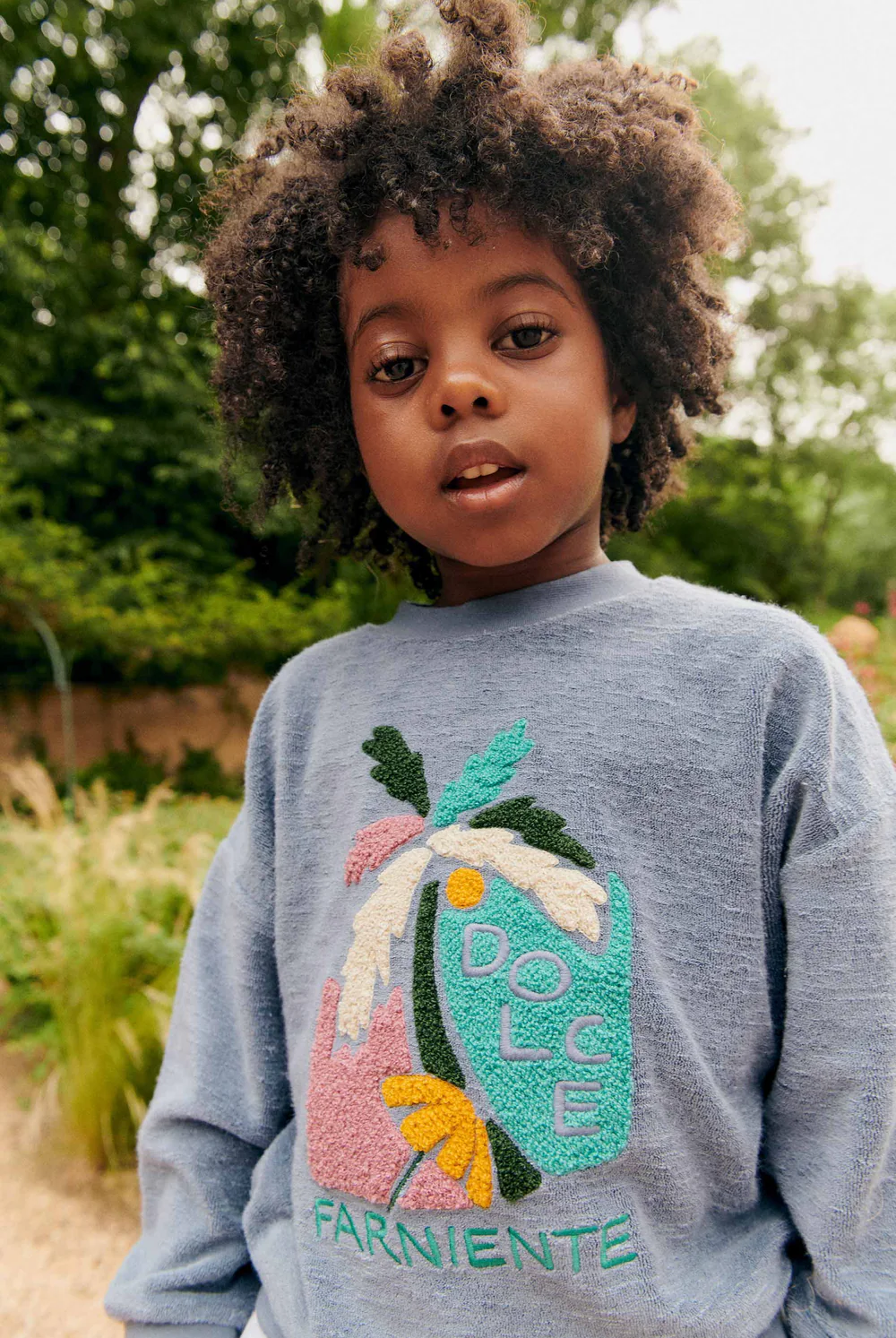 Sweatshirt Sam Louise Misha Horizon Blue niebieska bluza