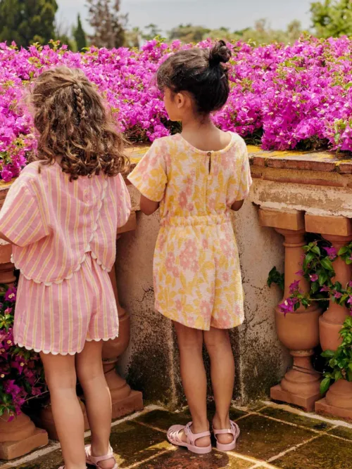 Letnie szorty Pink Gelato Stripes Louise Misha paski