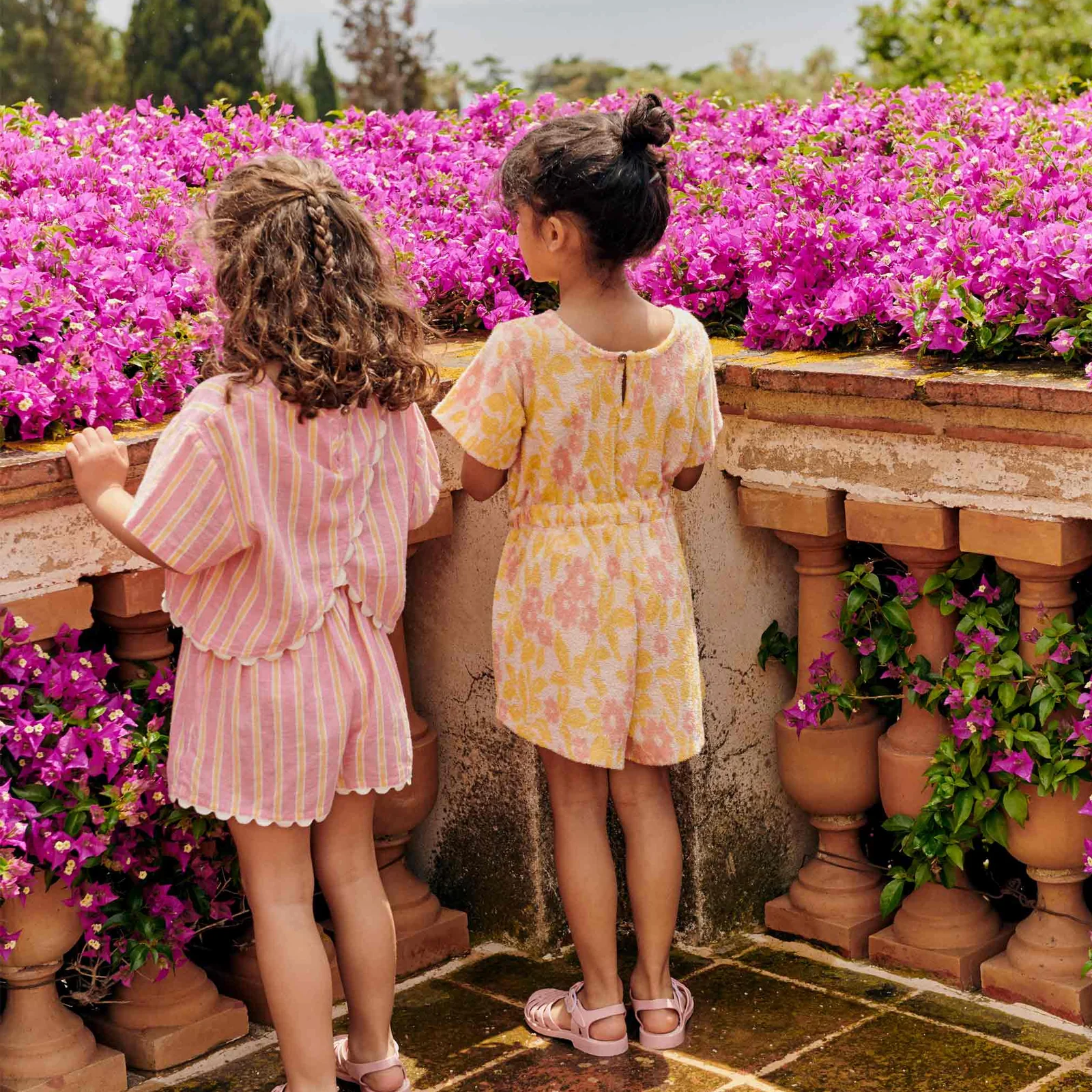 Letnie szorty Pink Gelato Stripes Louise Misha paski