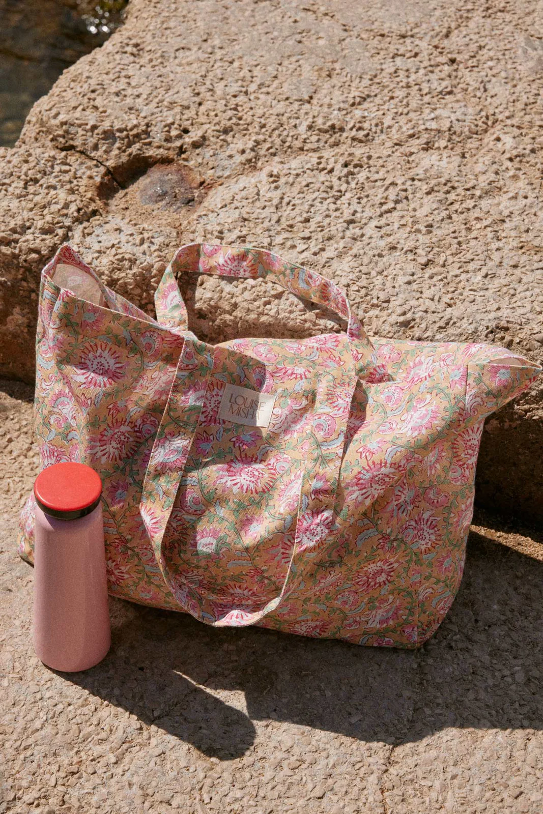 tote bag yellow capri cove louise misha torba