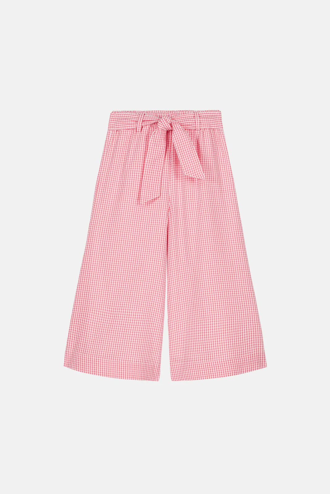 Louise Misha Pants Amandine pink fragola vichy spodnie w kratkę