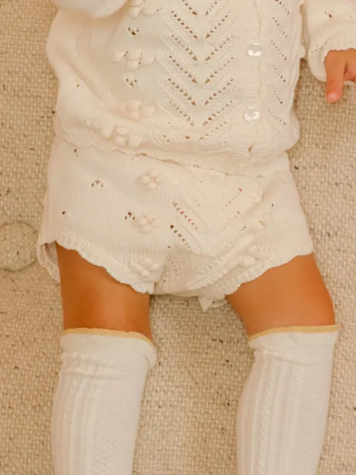 Bloomersy Olka cream Louise Misha szorty spodenki letnie