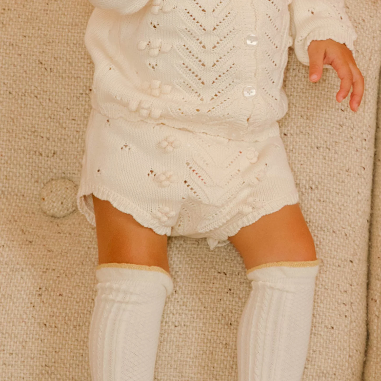 Bloomersy Olka cream Louise Misha szorty spodenki letnie