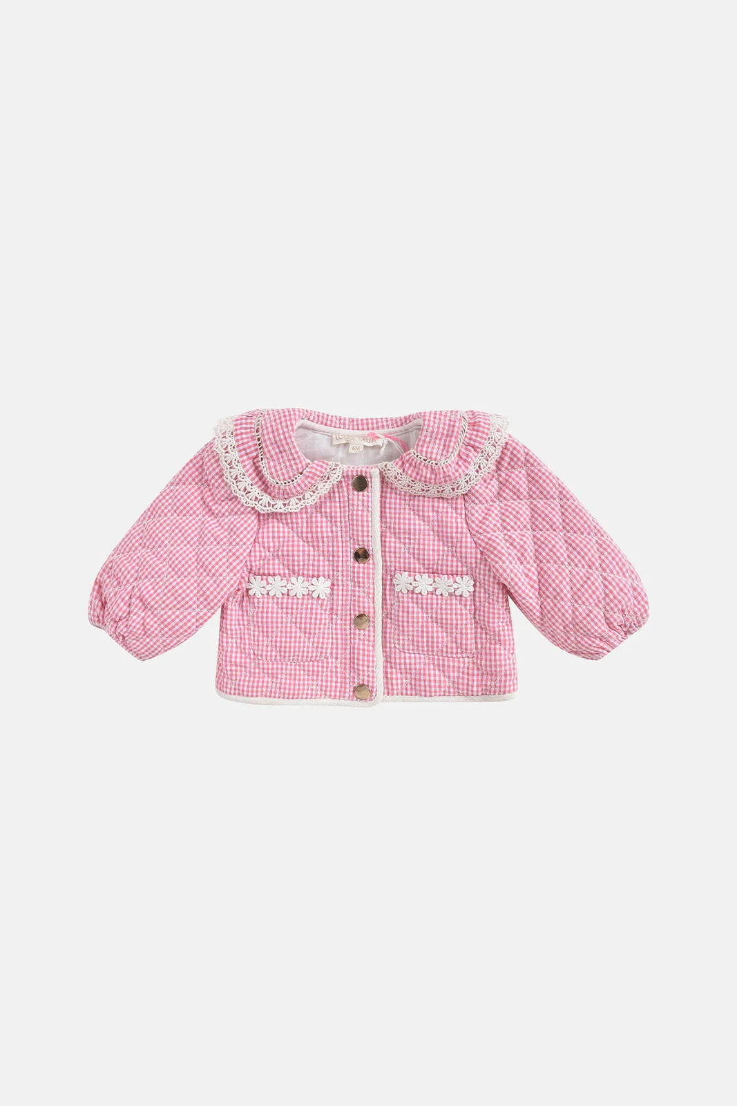 Pink Fragola Vichy Louise Misha kurtka w kratę francuska