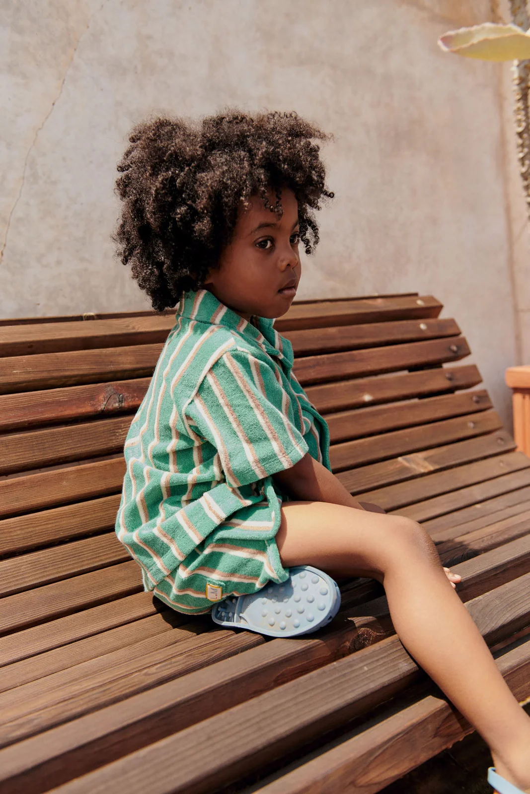 Jivo shorts Louise Misha Grass Cypress Stripes spodenki