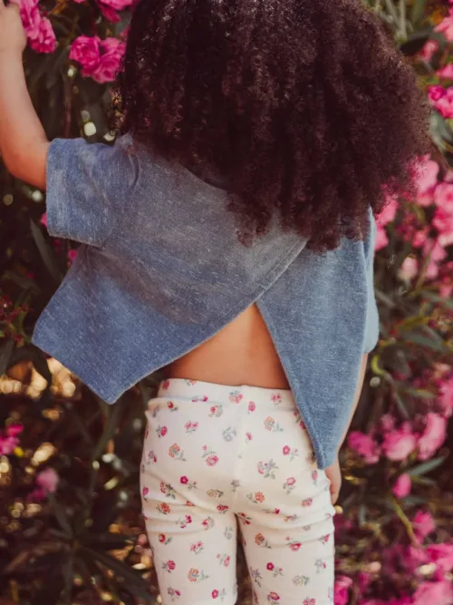 crop top tee kalistee louise misha horizon blue