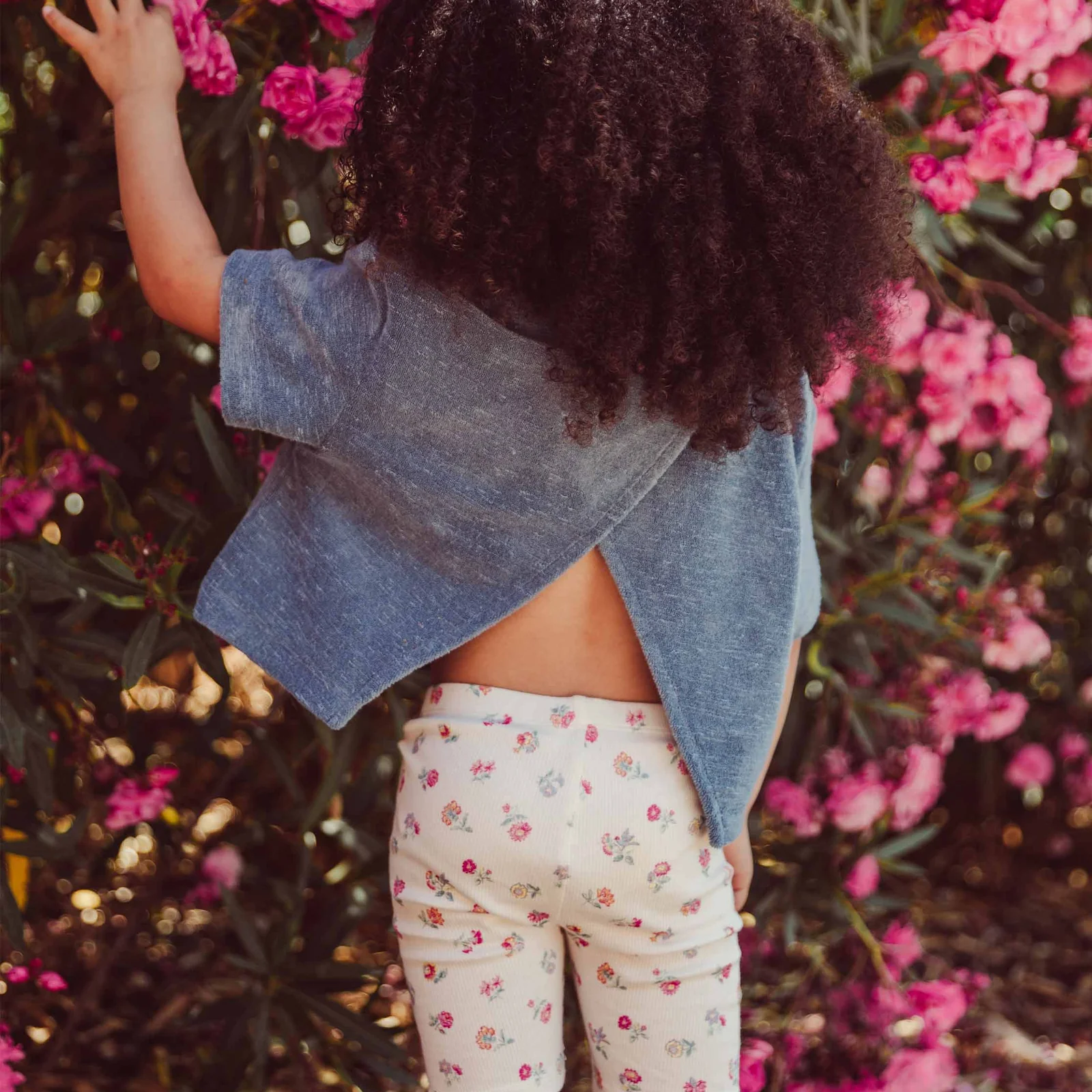 crop top tee kalistee louise misha horizon blue