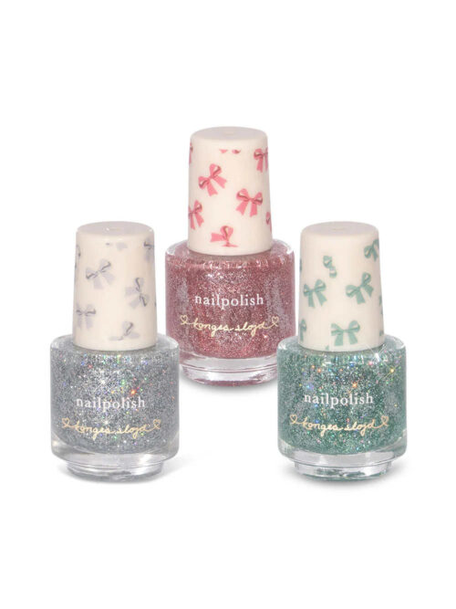 Twinkle peel off nail art konges slojd lakier do paznocki dla dziewczynki czerwony różowy