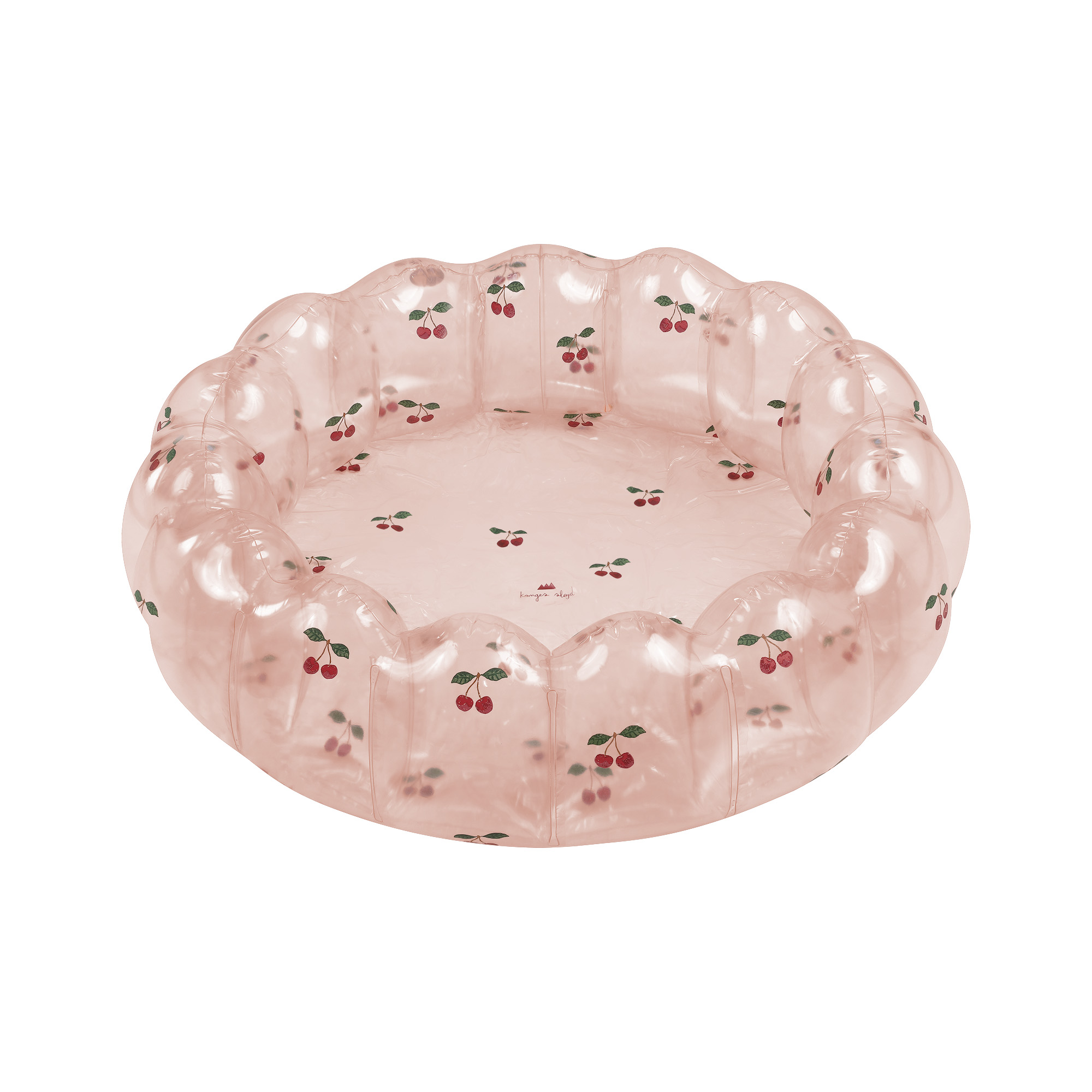 small shell pool transparent konges slojd cherry mon grand basen mały wisienki