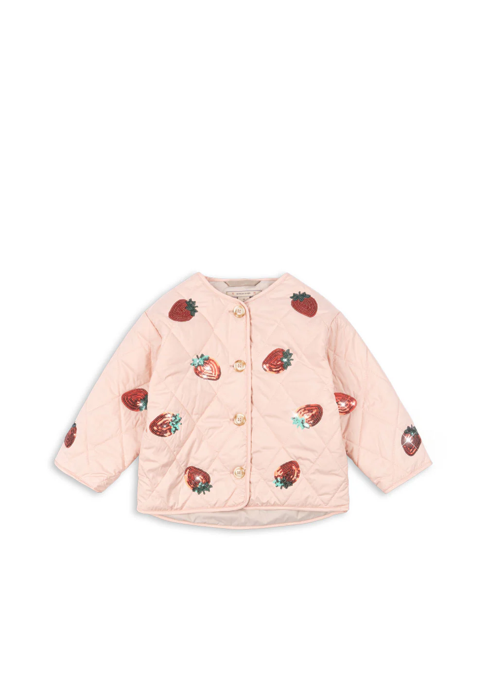 Jacket Flora Konges Slojd strawberry pikowana