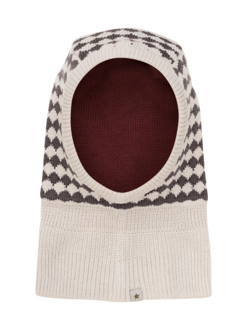 460369 2152 KOMINIARKA Z WEŁNY MERINO HUTTELIHUT BROWN MELANGE WEŁNA DZIANA