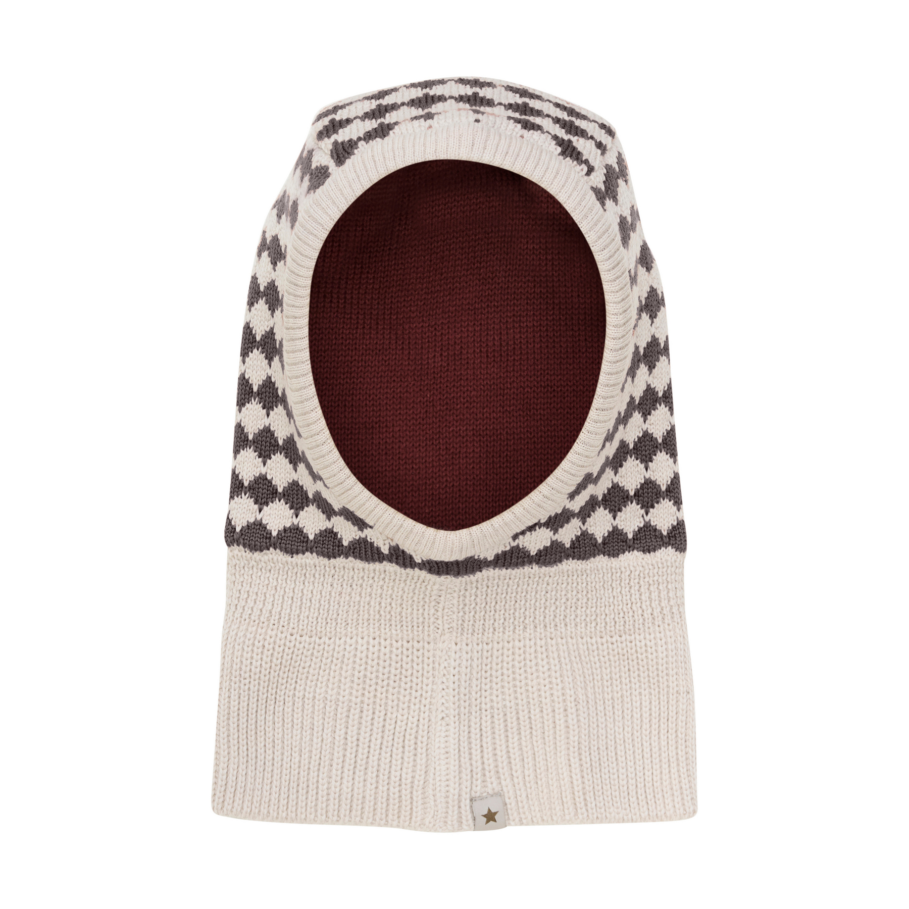 460369 2152 KOMINIARKA Z WEŁNY MERINO HUTTELIHUT BROWN MELANGE WEŁNA DZIANA