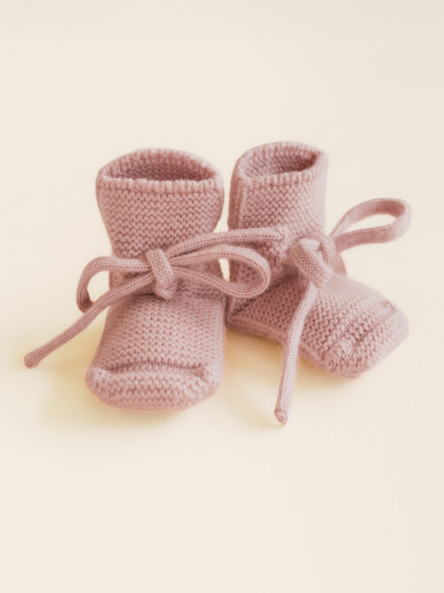 powder merino wool buciki niechodki wełniane